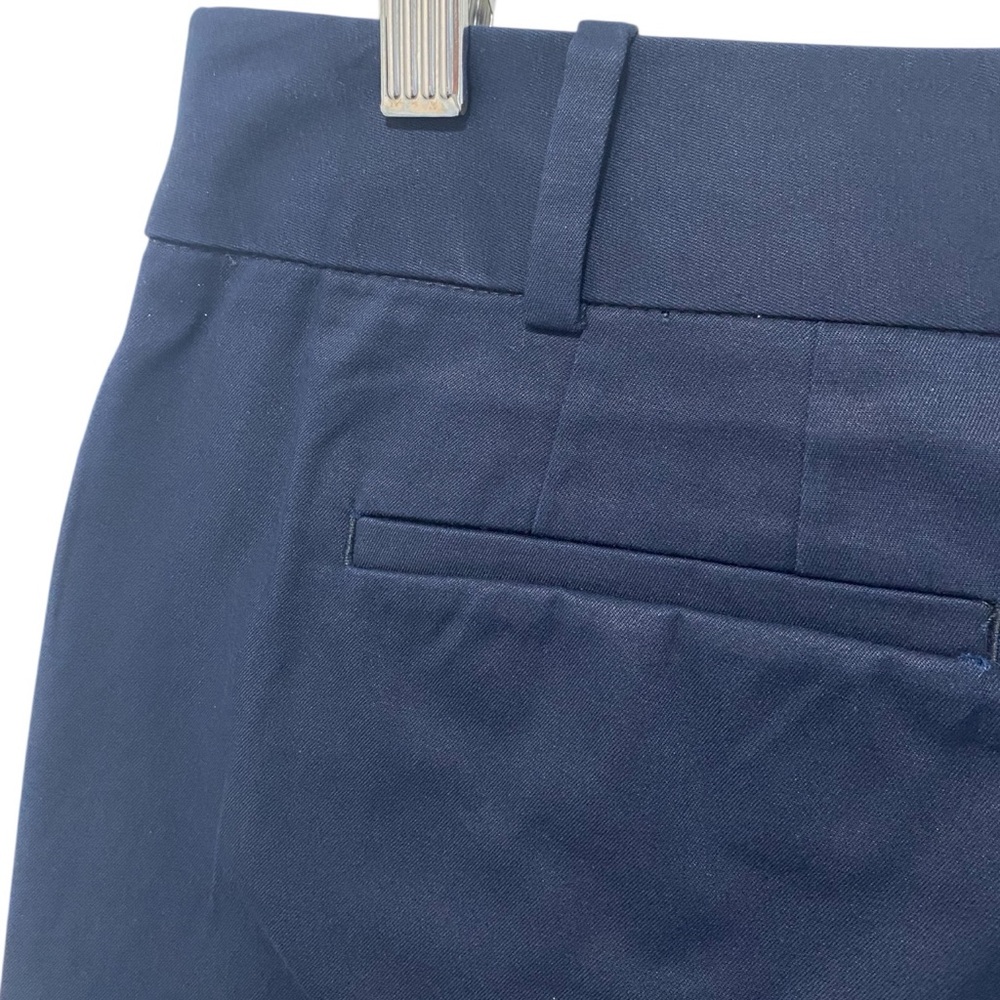 Talbots Perfect Crop Navy Blue Capri Pants - Like New - Size 6P - Picture 3 of 5